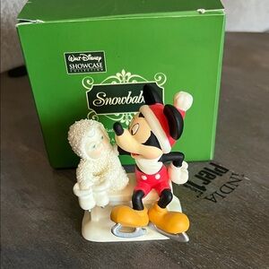Department 56 Disney Showcase “Skating with Mickey Mouse”
